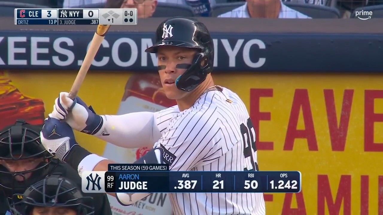 2025시즌 NYY 애런 저지 안타모음 (192H)