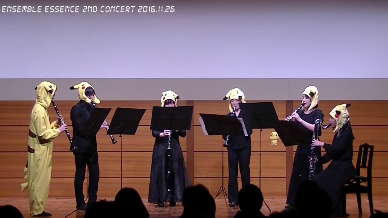【クラリネットで演奏してみた】ポケモンメドレー ESSENCE Edition【クラリネット６重奏・アンサンブルエソンス】