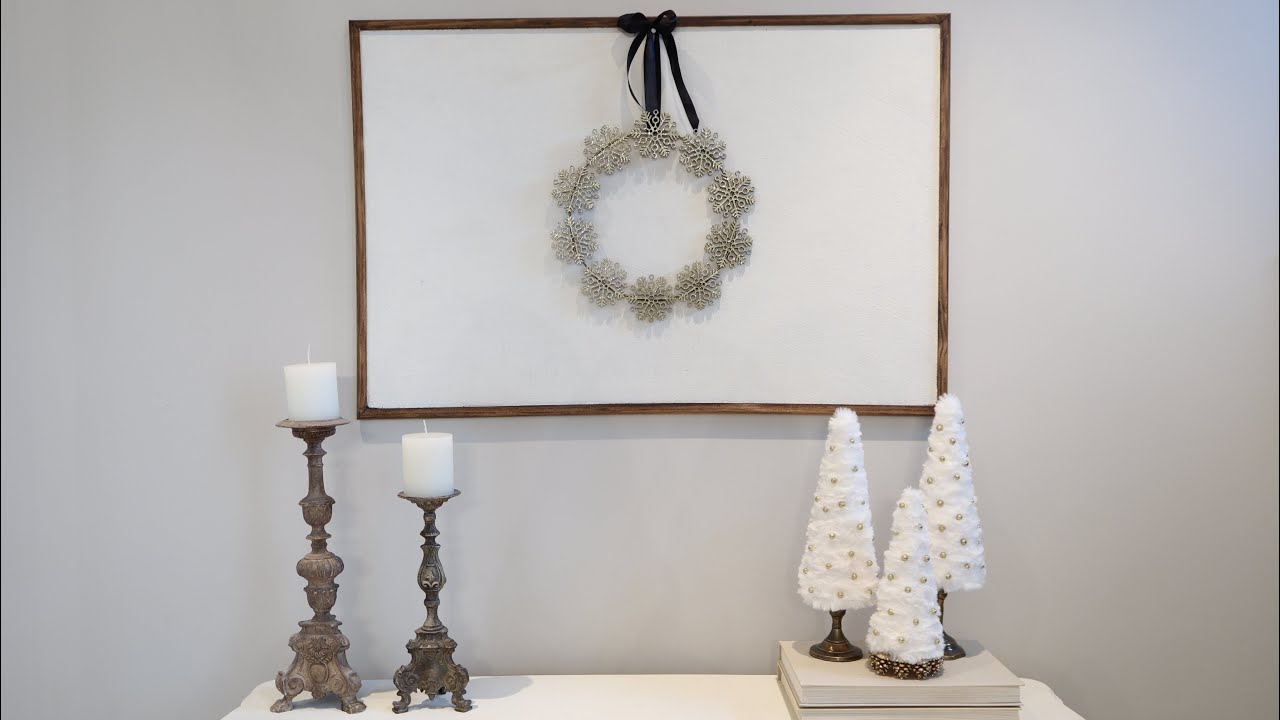 Árvore de natal com cone de papel e lã -diy muito fácil