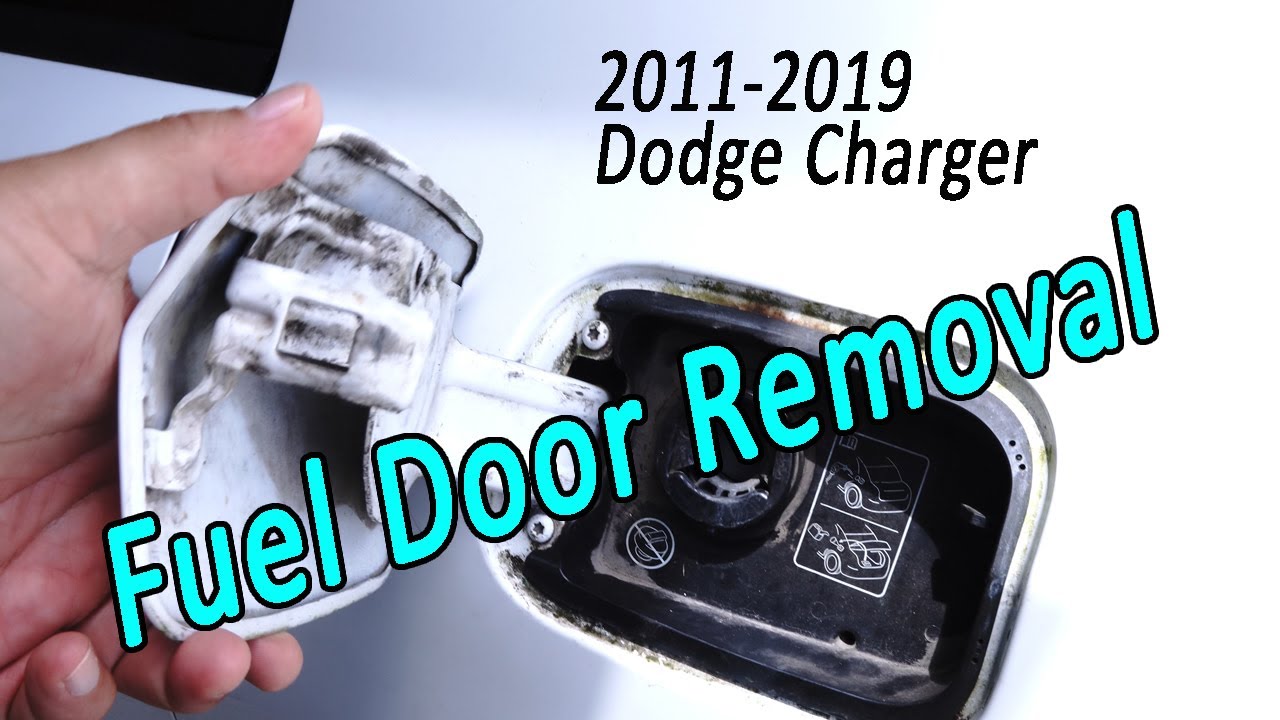 2011-2019 Dodge Charger Fuel Door Removal
