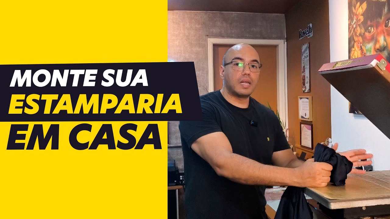 Começando uma estamparia? Dicas importantes a seguir.