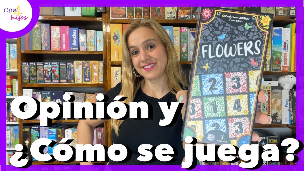 🌼 FLOWERS 🌸(Maldito Games) Opinión y ¿Cómo se juega?