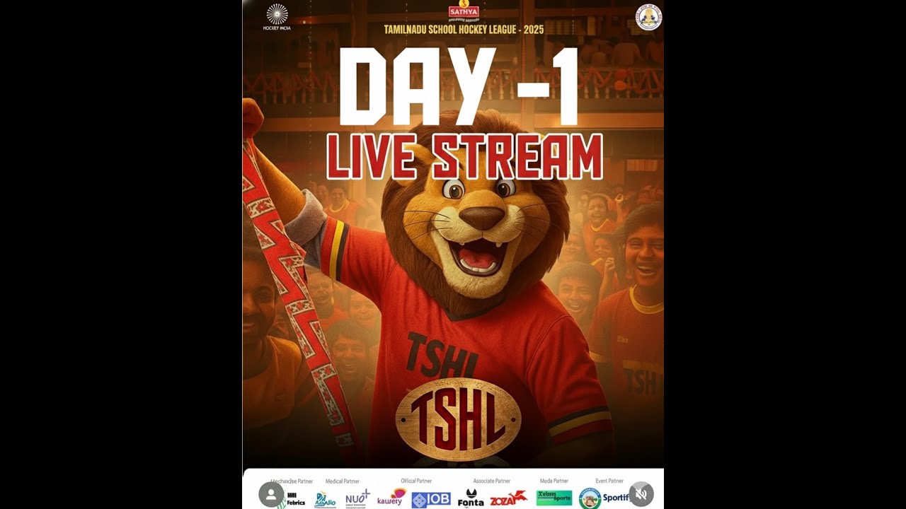 LIVE DAY -1 TAMIL NADU SCHOOL HOCKEY LEAGUE SEASON - 2 , 12-16 NOVEMBER 2025 TRICHY