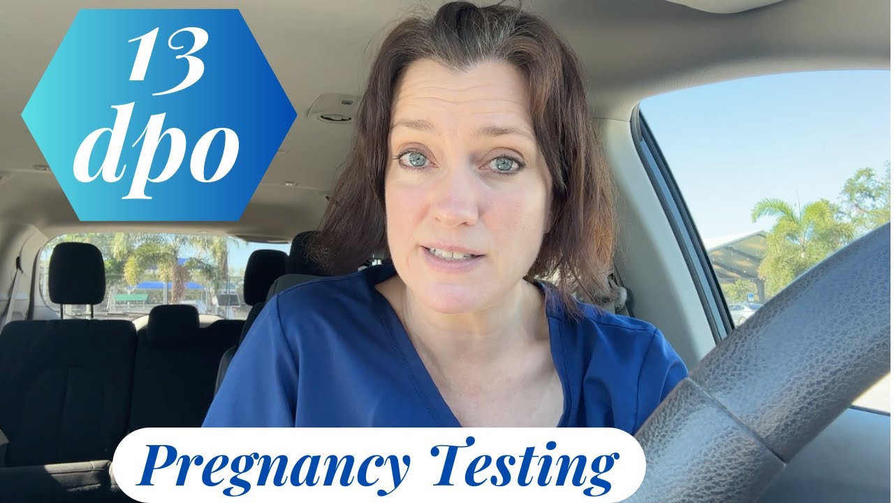 Pregnancy Testing at 13 DPO