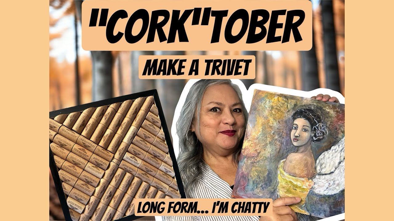 “CORK”TOBER: Make a Trivet Using Wine Corks | DIY Home Decor Project