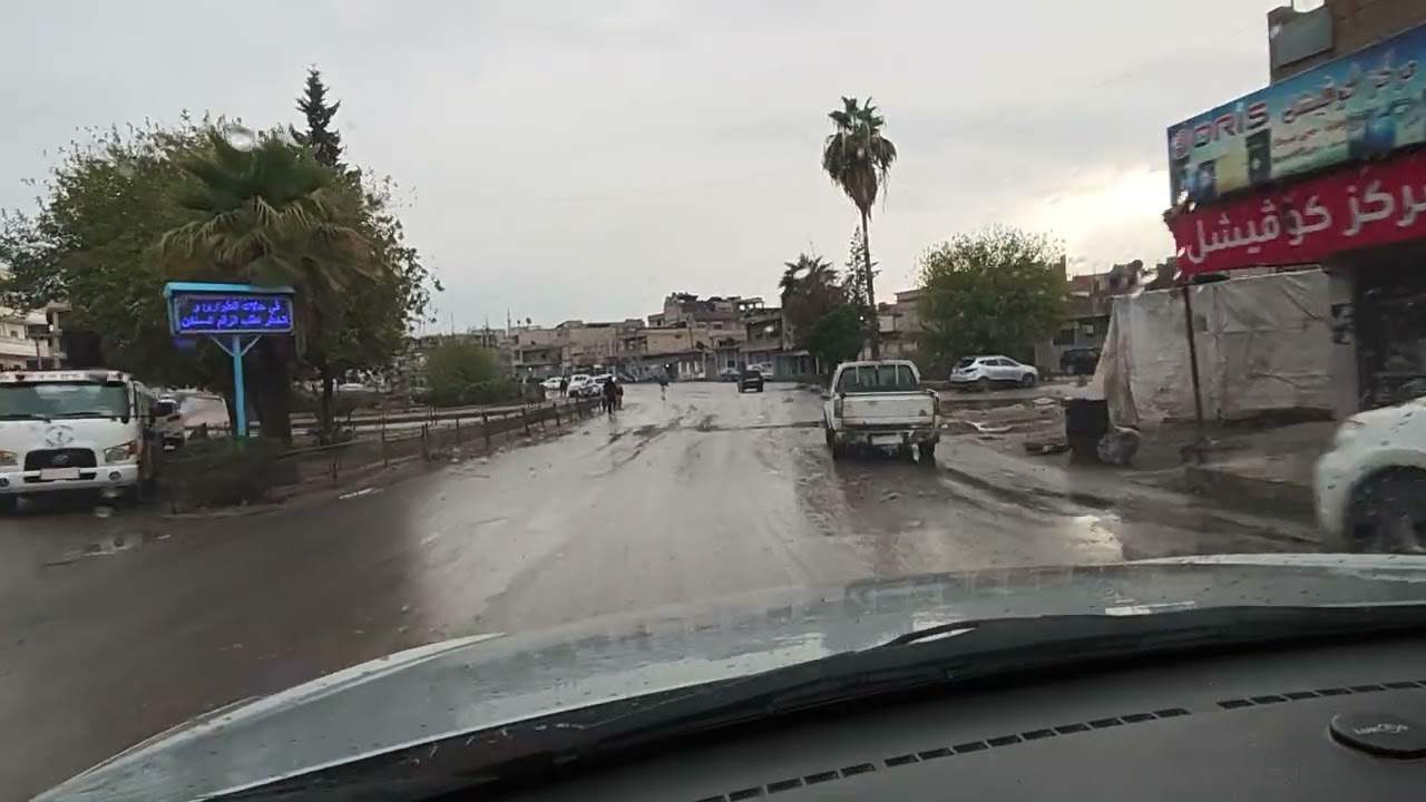 #أمطار_ديرك