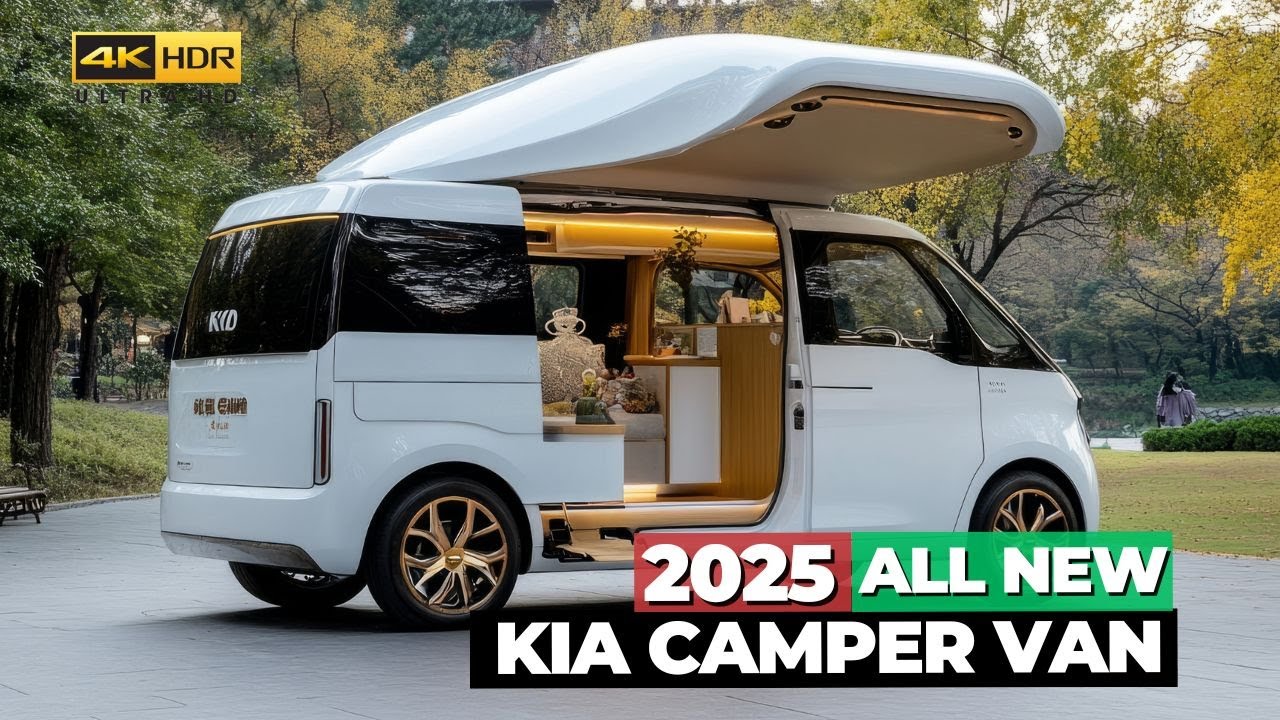 KIA Camper Van 2025 года: дата выхода, цена и характеристики раскрыты!