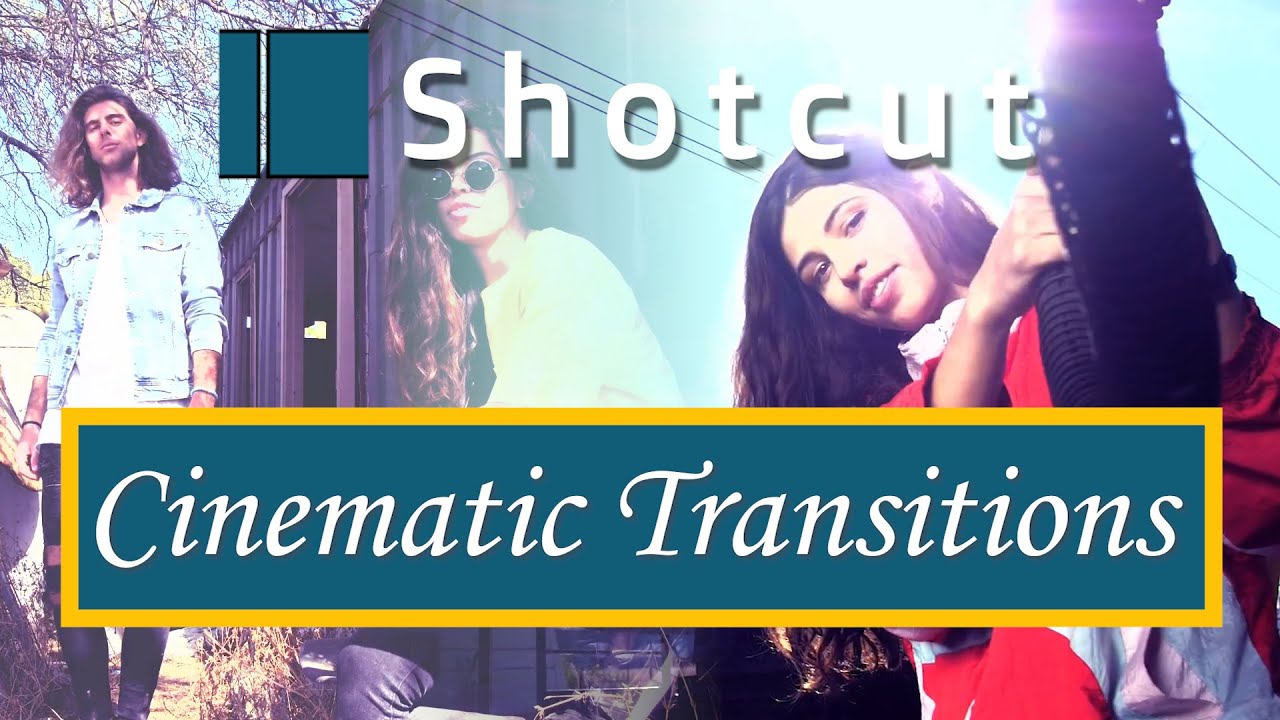 Shotcut Tutorial 2020 | Cinematic Transitions