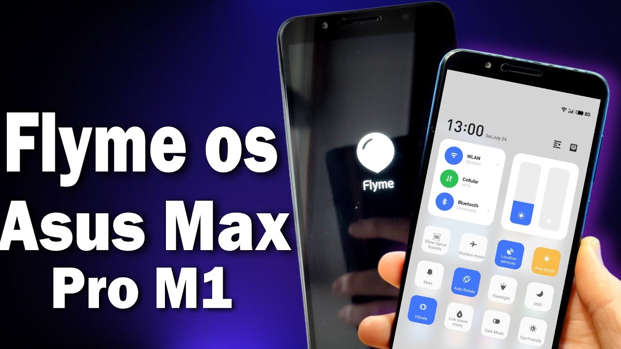 Установка Flyme OS 9 Asus Zenfone Max Pro M1 Android 11