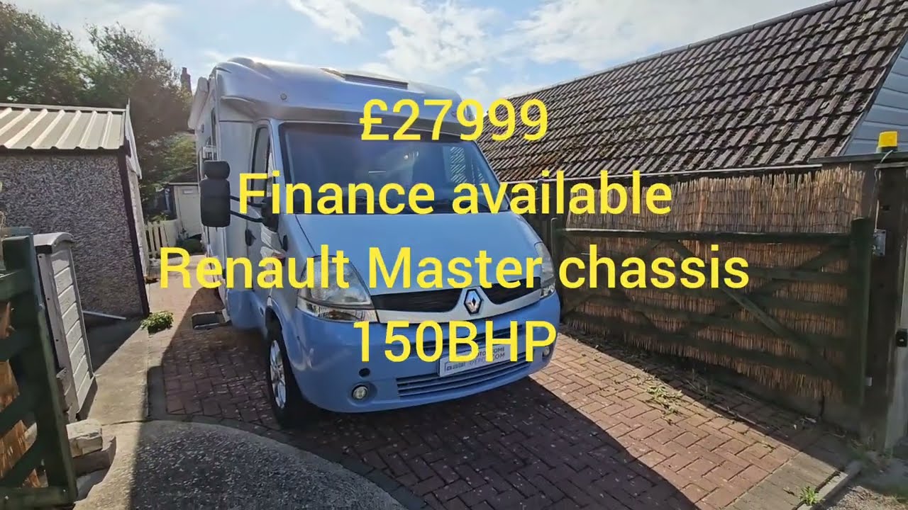 NOW SOLD - Burstner T700 Delphin Performance - 2 berth LHD Renault Master 150BHP full video tour