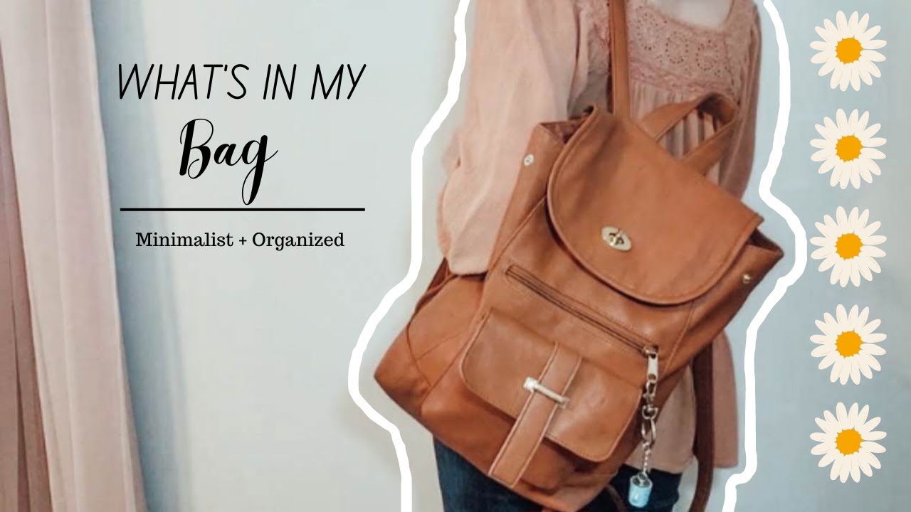What's in my bag | Minimal + Organized | Sensory Friendly | Deinfluencing
