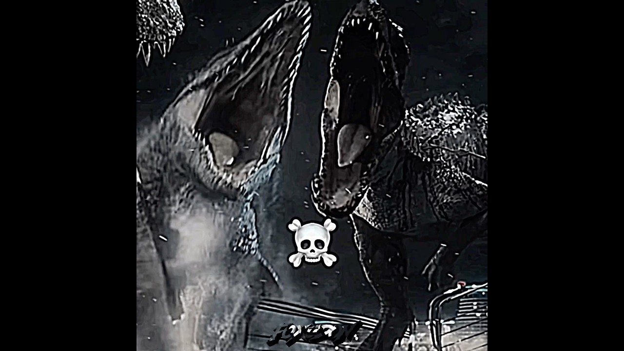 ☠️T-Rex & Mosasaurus☠️ #jurassicworld #edit