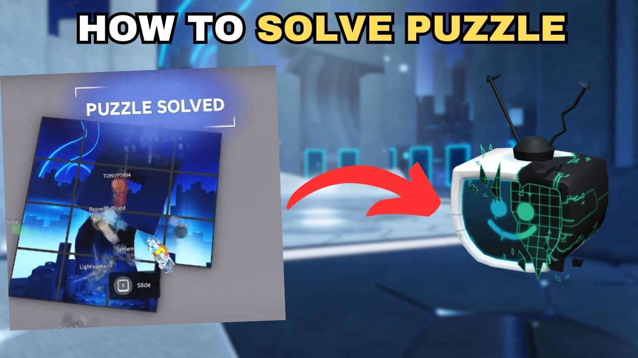 HOW TO SOLVE TILE ZONE SLIDE PUZZLE *visual guide* | The hunt mega edition ROBLOX