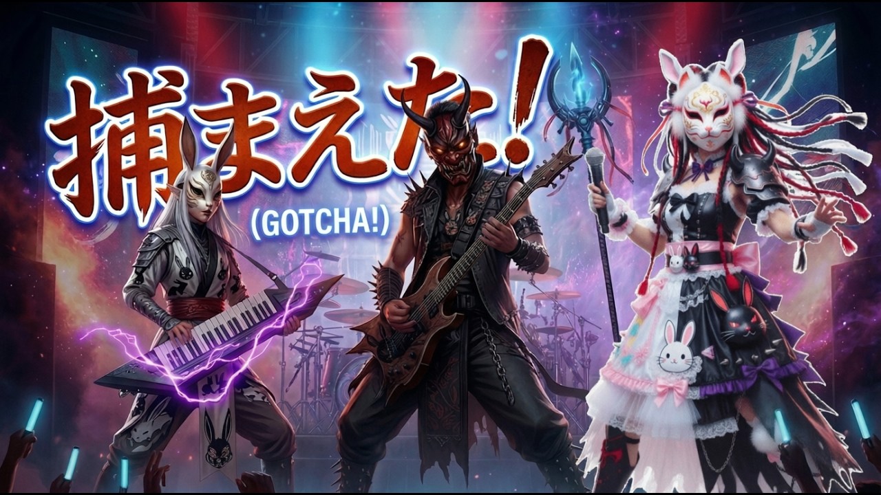 Black Rabbit – Nightmare Chase 🐰🌙 | Kawaii Metal / Anime Metal | ブラックラビット