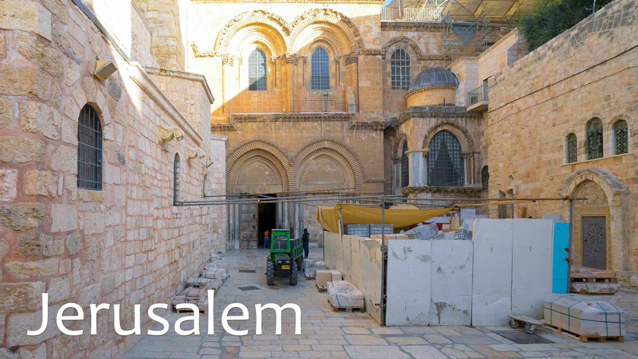 Jerusalem 2026 | Virtual Walk from the Christian Quarter to the City Center.