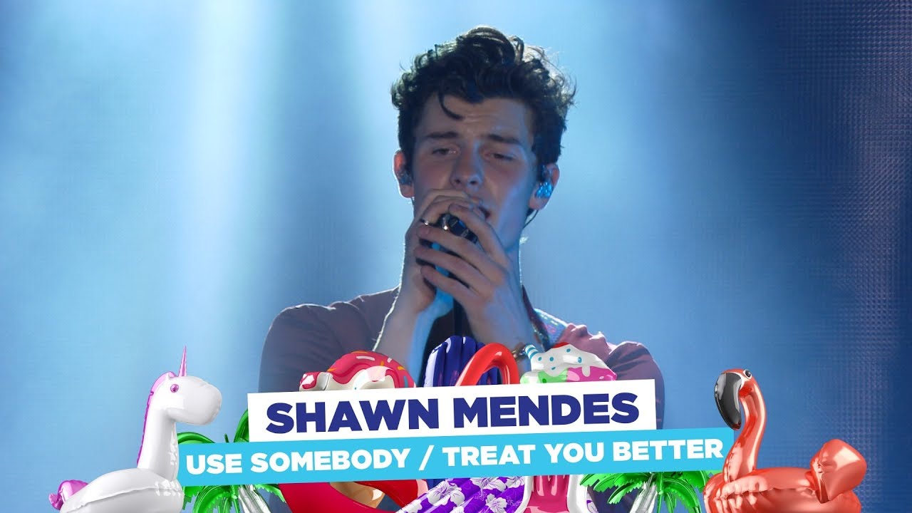Shawn Mendes - &lsquo;Use Somebody / Treat You Better&rsquo; (live at Capital&rsquo;s Summertime Ball 2018)