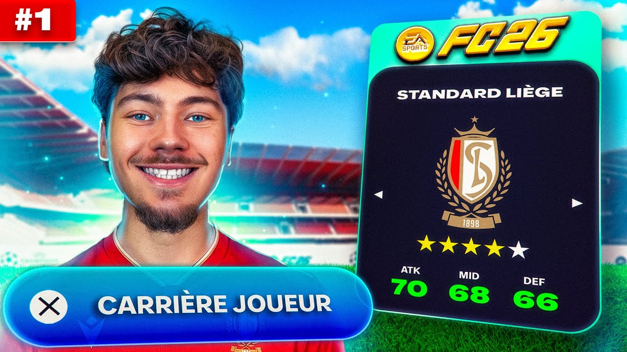 JE VEUX DEVENIR LE PREMIER BELGE BALLON D&rsquo;OR !🌟🇧🇪 | CARRI&Egrave;RE JOUEUR FC26 #1