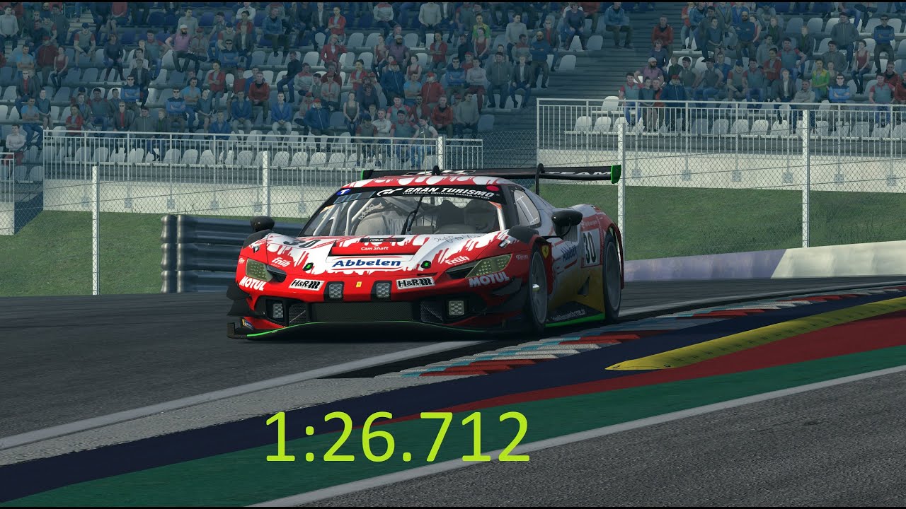 Ferrari 296 GT3 | Redbull Ring | Assetto Corsa Track Guide + Free Setup | 1:26.712