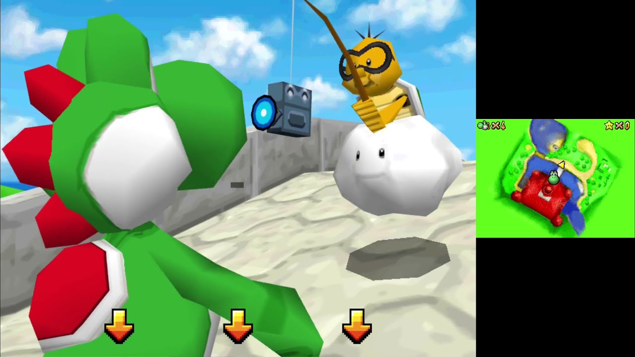 Super Mario 64 DS part 1: Bob-omb Battlefield