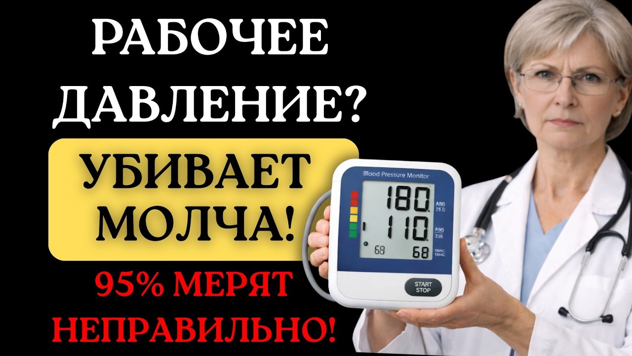 Самое ОПАСНОЕ давление 95% людей измеряют давление НЕПРАВИЛЬНО! КОРВАЛОЛ — выбросьте немедленно