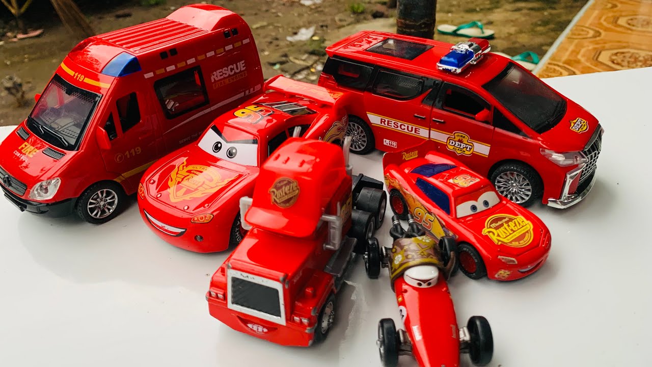 Mobil Mobilan Truk Oleng, Mobil Mcqueen, Mobil Dynoco, Mobil Alpard, Bus Tayo, Mobil Balap 