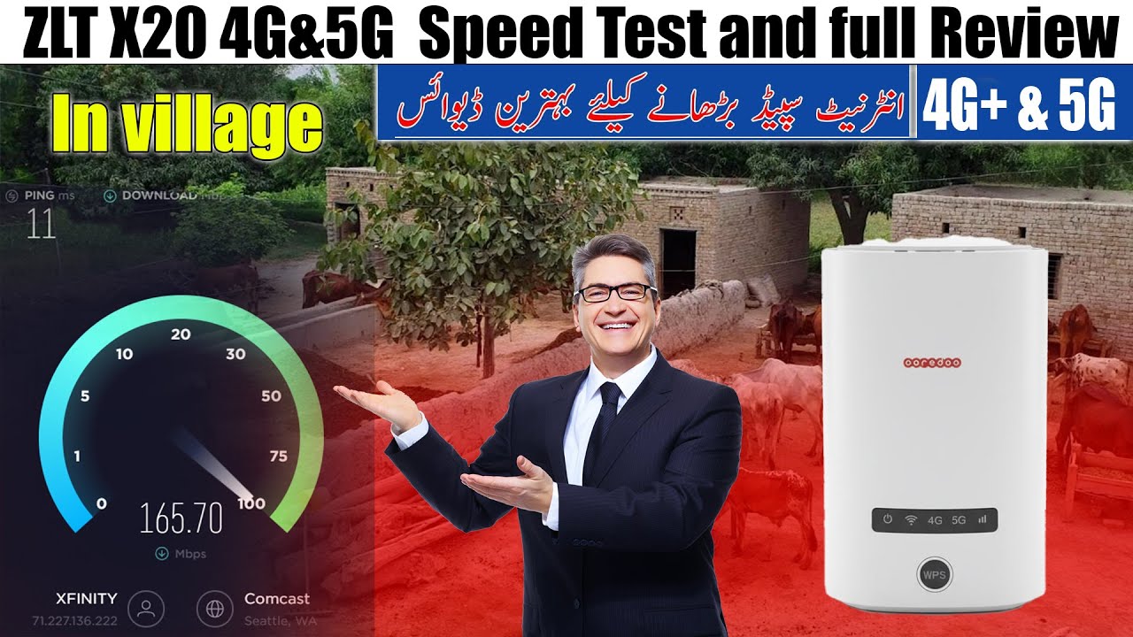 ZLT X20 4G/5G SIM Router Full Review | Speed Test