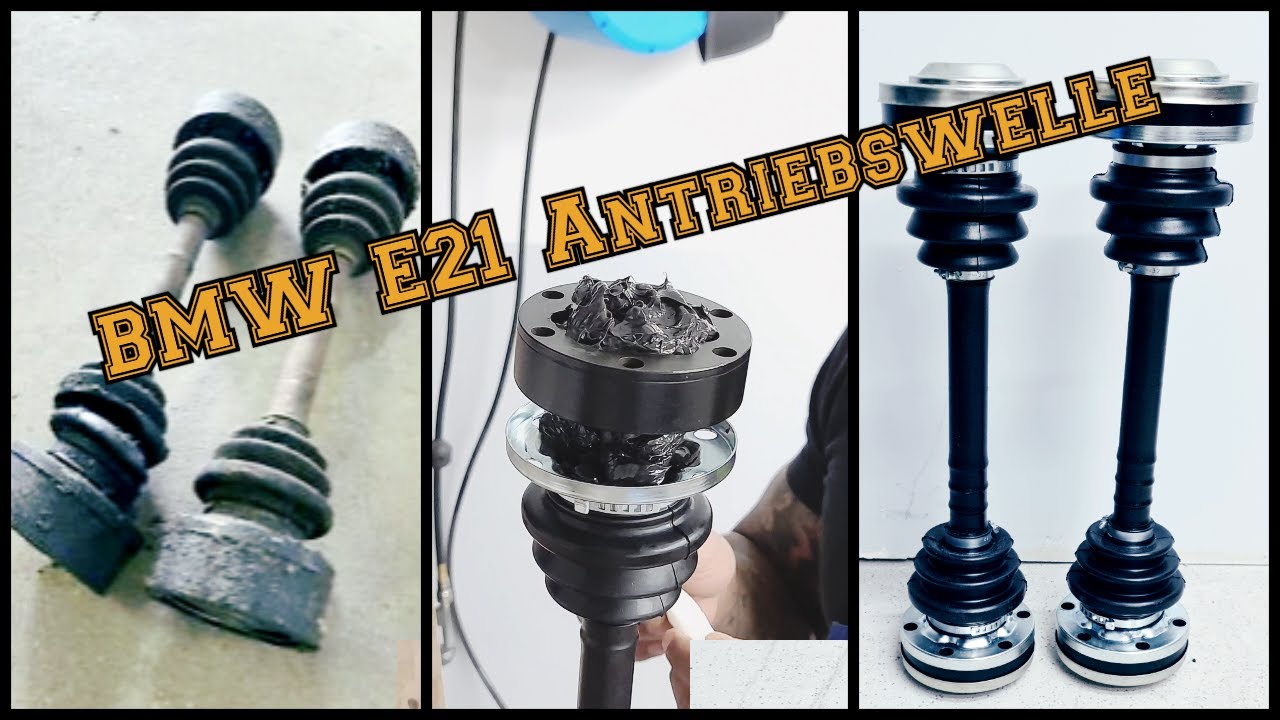 BMW E21 E12 Antriebswelle Neu Lagern Aufbauen Restoration
