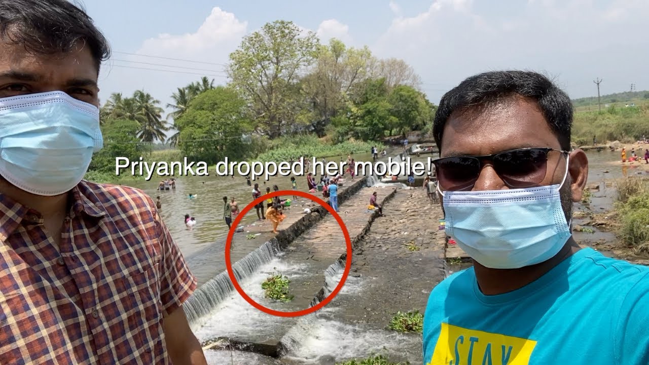Accidentally dropped iPhone into the river Mullai Periyaru