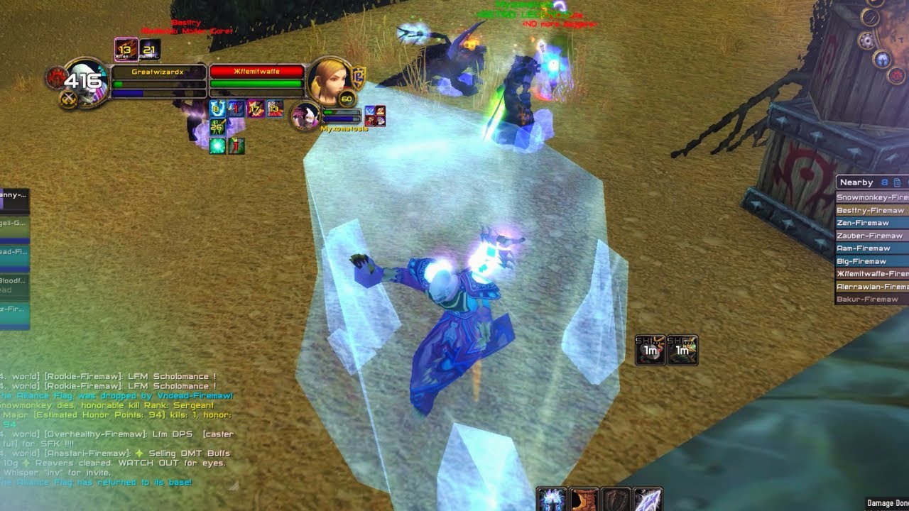 this is what 10000 hours on classic mage looks like