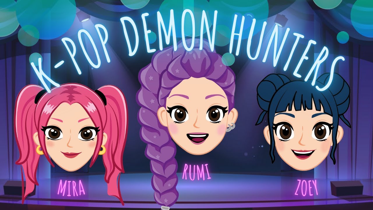 🎤Nauč se kreslit všechny K-POP DEMON HUNTERS🌸💗