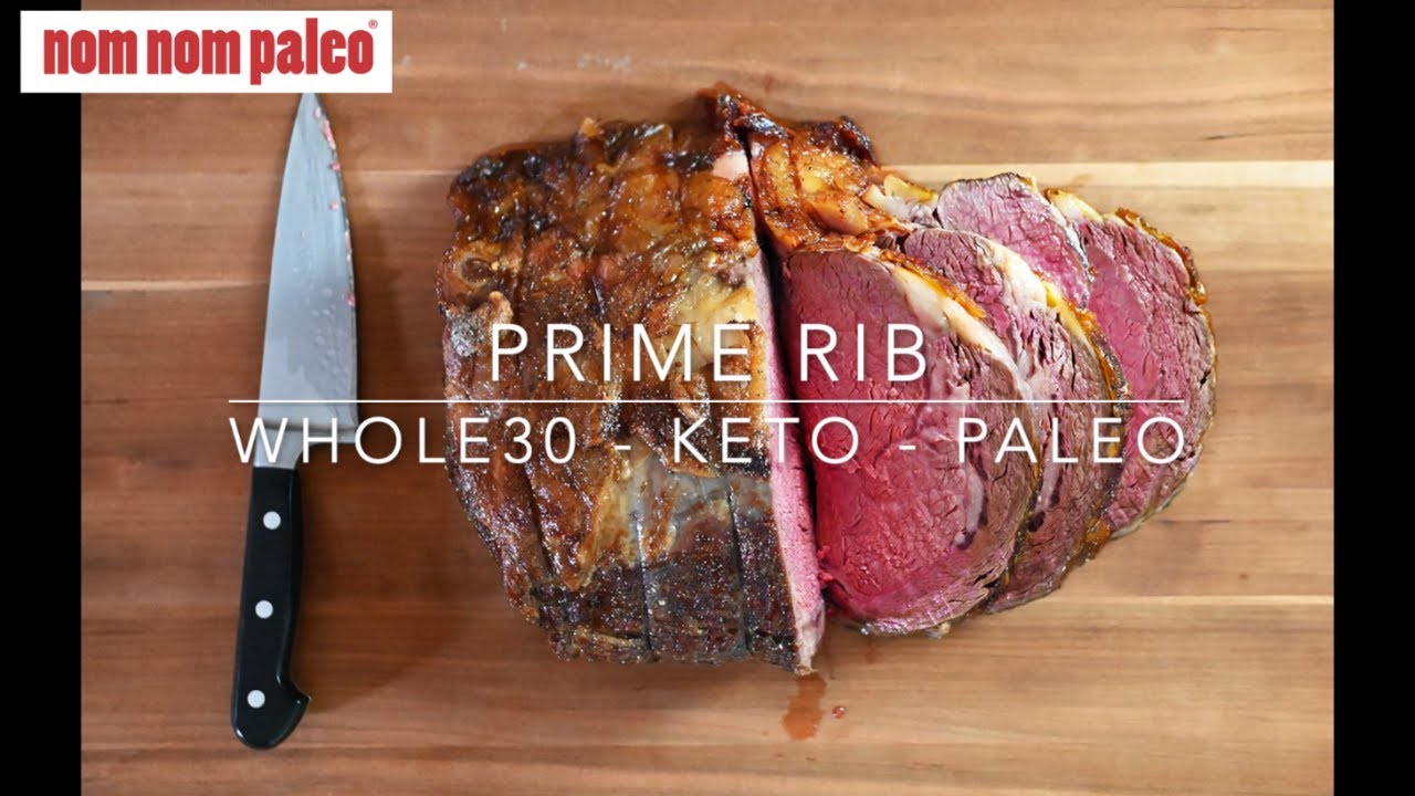 Easy 3 Ingredient Prime Rib