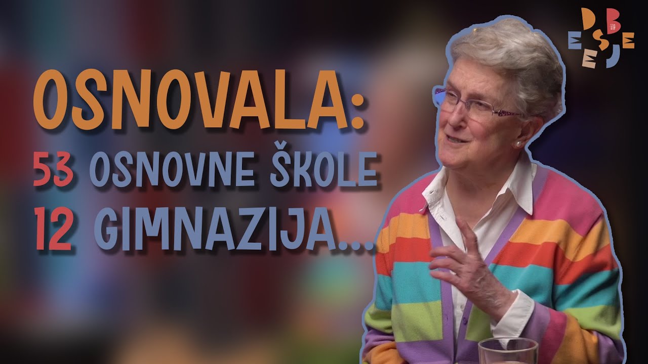 Pojedinci prave čuda, osnovala &scaron;kole u izbjegli&scaron;tvu | Lamija Tanović | Besjede o obrazovanju | S5EP6
