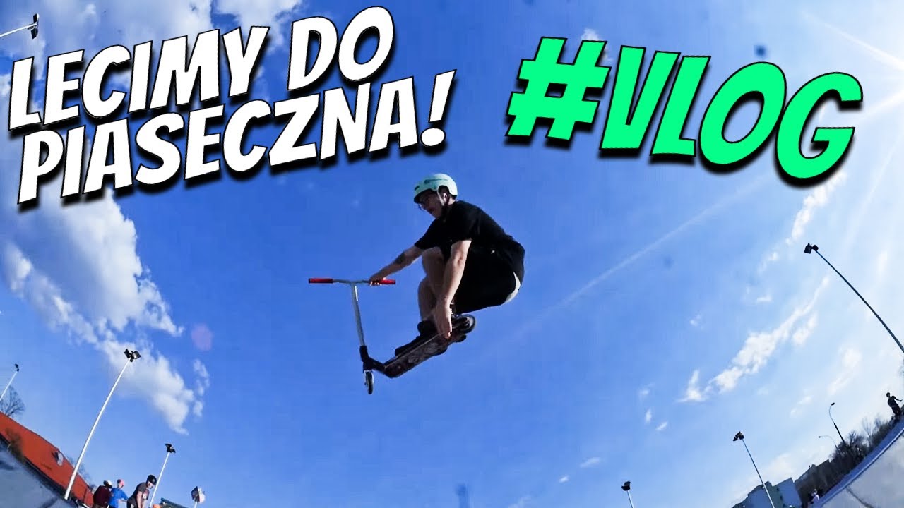 HULAJNOGA TEGO NIE WYTRZYMAŁA! 😱SKATEPARK PIASECZNO! #VLOG