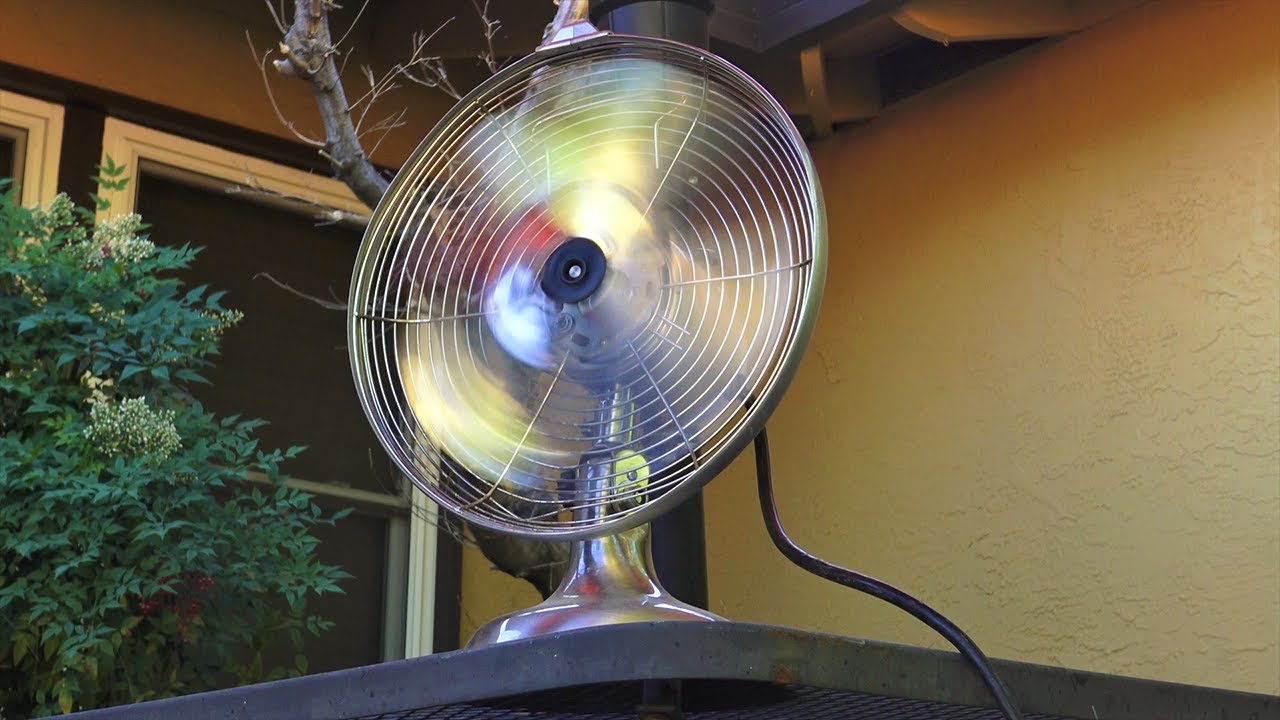 Minka Aire Metal Desk Fan Destruction