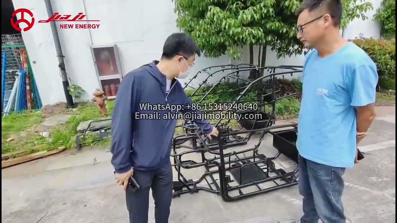 What does a factory of mini electric car look like in China?