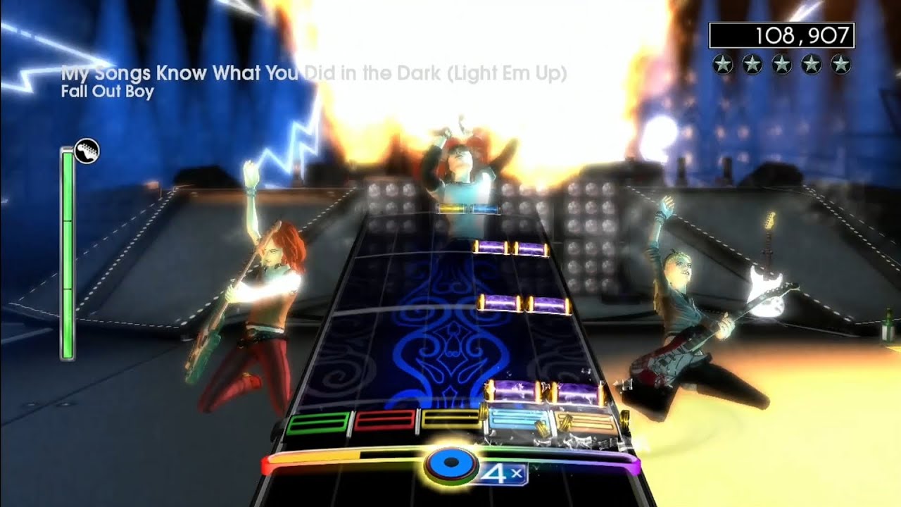 Rock Band 2 Deluxe - My Songs Know What You Did in the Dark (Expert Guitar 100% FC, 134,514 🌟🌟🌟🌟🌟)