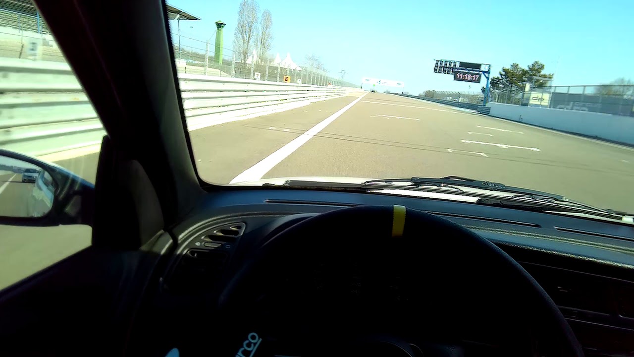 circuit Dijon Prenois - 306 S16 BV6 VS clio 2 RS 3