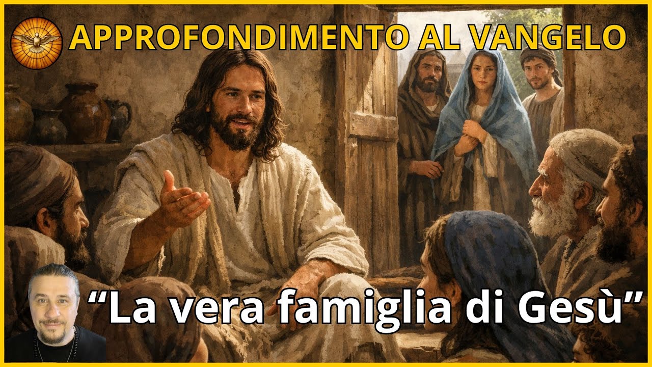 La vera famiglia di Gesù - 27 Gennaio - Approfondimento al Vangelo