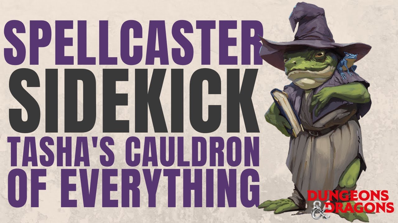 Spellcaster Sidekick Class  - Tasha's Cauldron of Everything