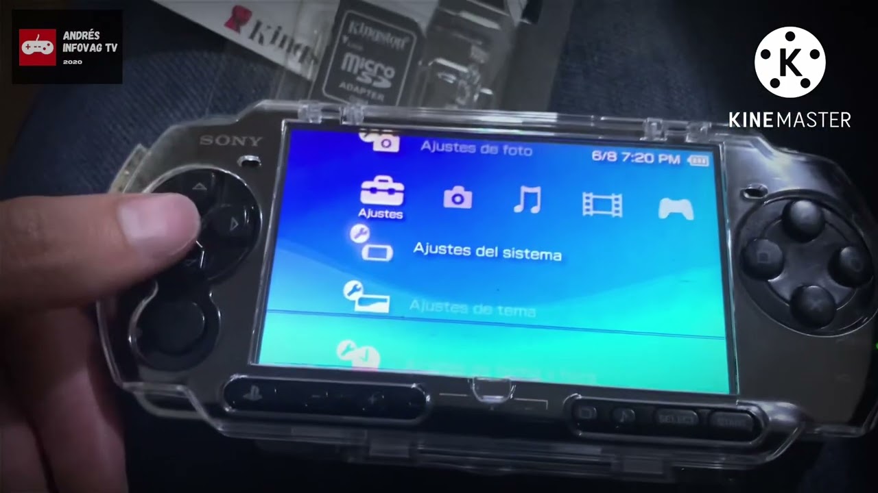 COMO PONER MICRO SD EN TÚ PSP DE CUALQUIER CAPACIDAD