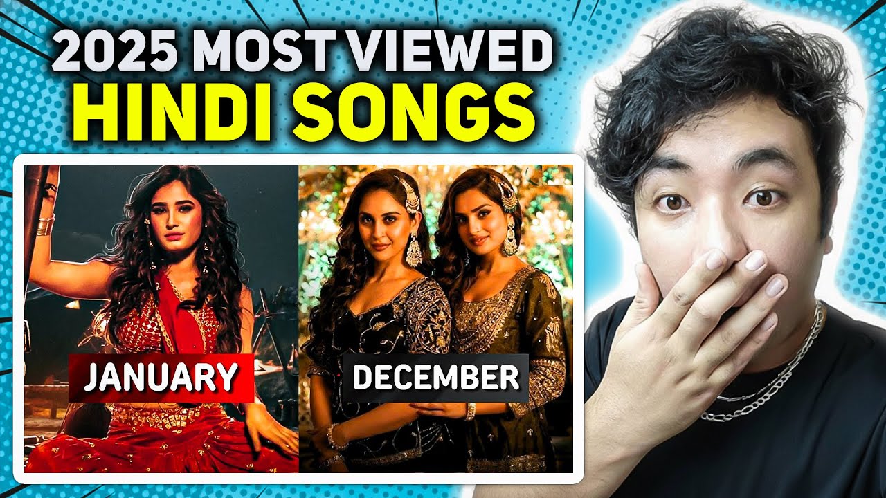 Most Viewed Indian Songs of 2025 REACTION