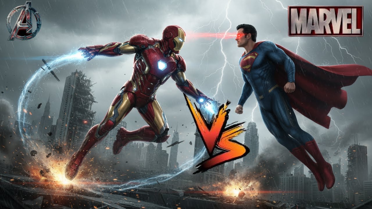Iron Man V.S Superman | The Ultimate Battle for Earth’s Fate