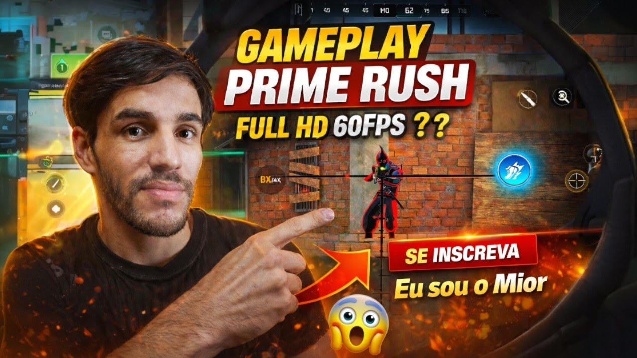 GAMEPLAY INSANA EM FULL HD 1080 A 60FPS 🔥 PRIME RUSH