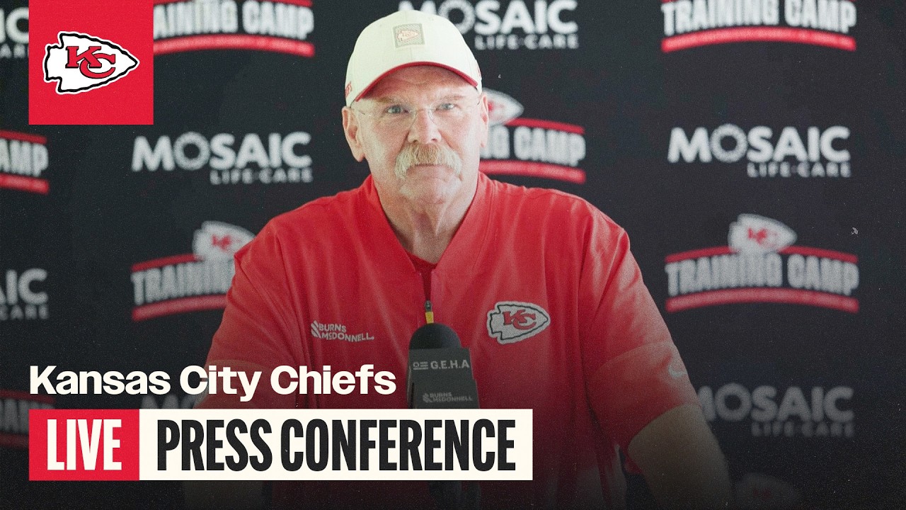 Andy Reid and Select Players Speak to Media at Training Camp | AUGUST 5, 2026