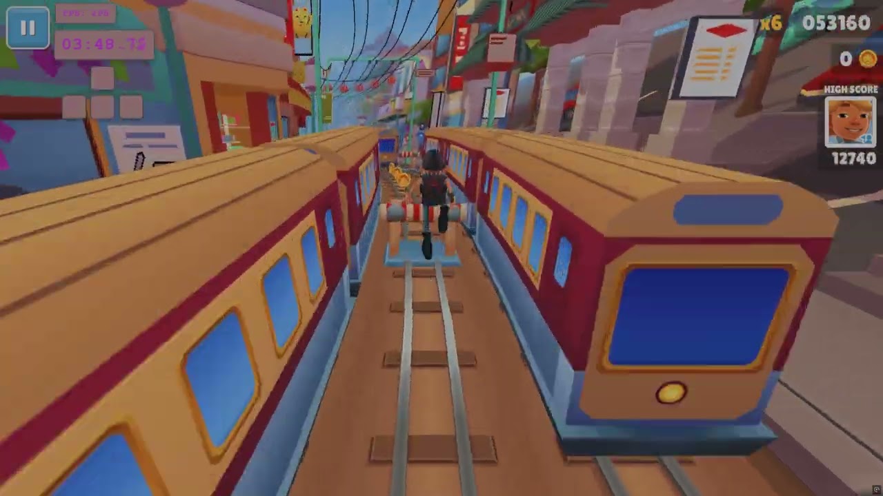 Subway surfer no coin 7 min 23s 99ms