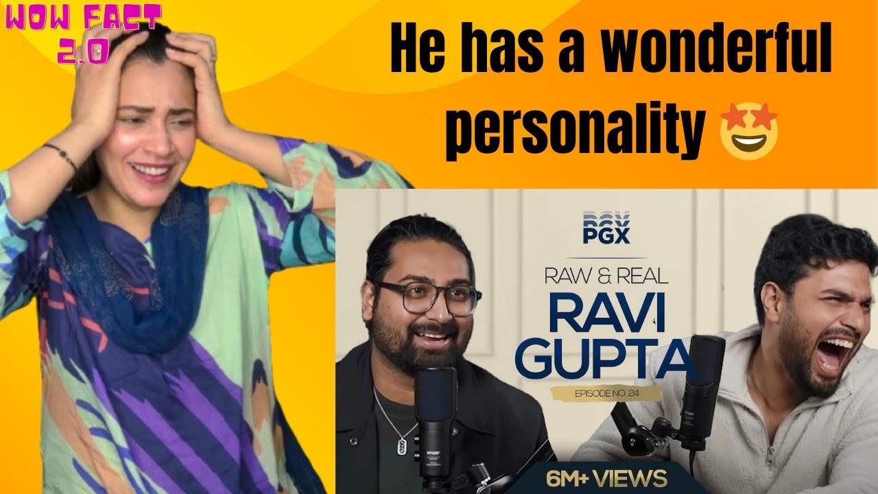 Pakistani reacts to Prakhar Gupta x Ravi Gupta | PGX #24 @raviguptacomedy | Podcast | Comic | Indian