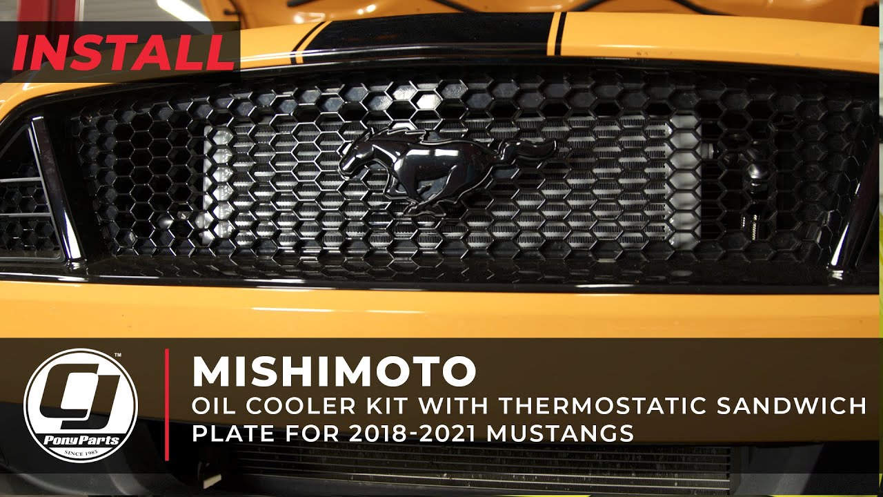 2018-2023 Mustang GT | Mishimoto Oil Cooler Kit