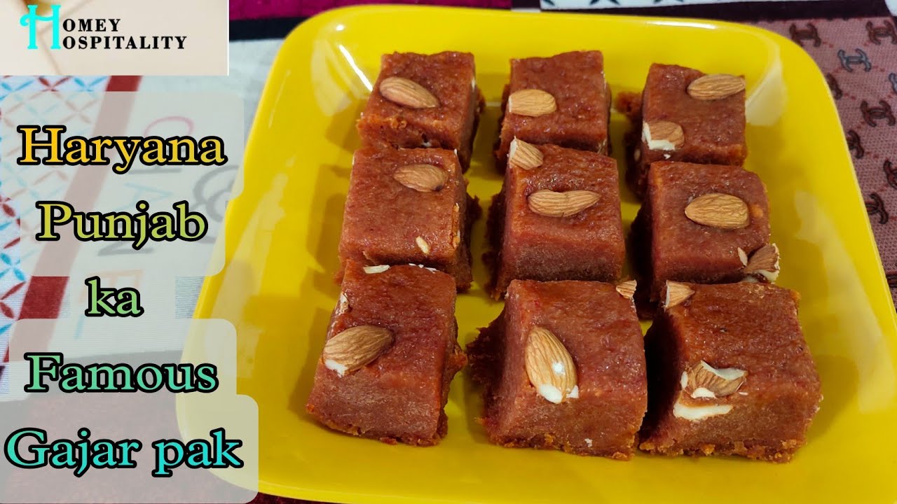 Gajar Pak Recipe | हरियाणा पंजाब का स्पेशल गाजर पाक | Gajar ki Barfi | Chef Deepak