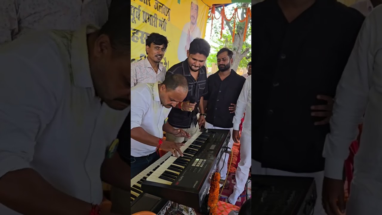 यह है माई का असली लाल असली कलाकार शिवेश मिश्रा shivesh Mishra team |kya dhum hai #paino#instrumental