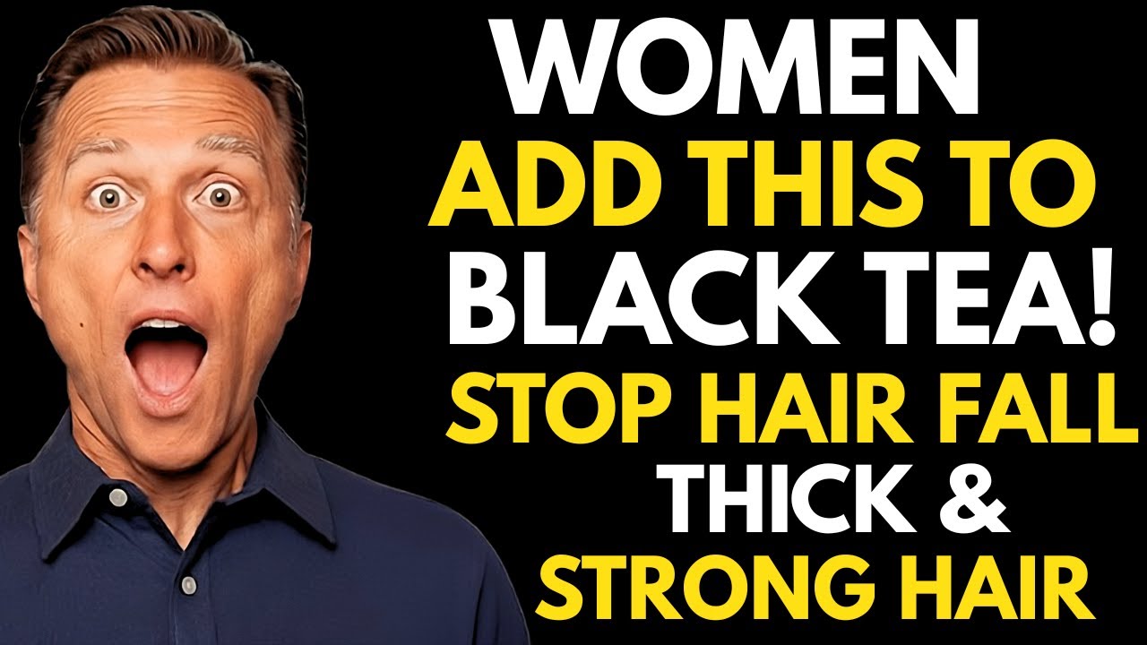 Add This to Black Tea for Faster Hair Growth | Stop Hair Fall Naturally